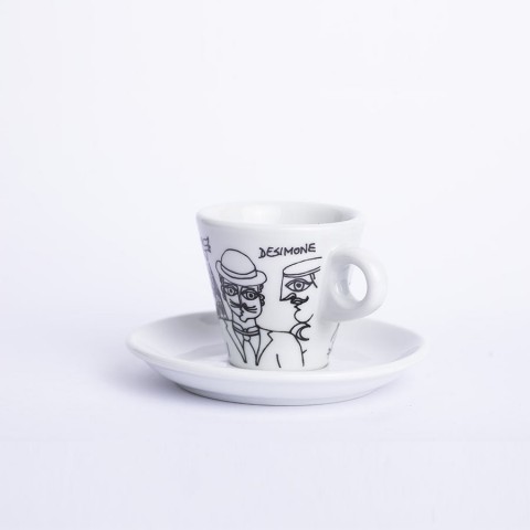 Coffee Cup with Saucer Milano