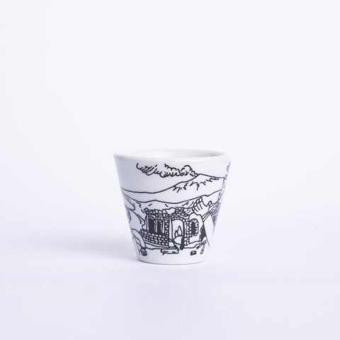 Coffee Cup with Saucer Taormina