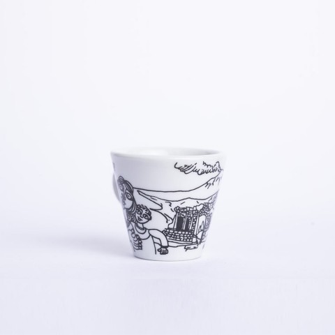 Coffee Cup with Saucer Taormina
