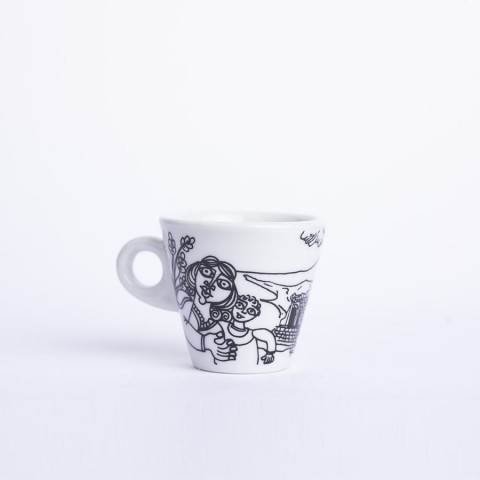 Coffee Cup with Saucer Taormina
