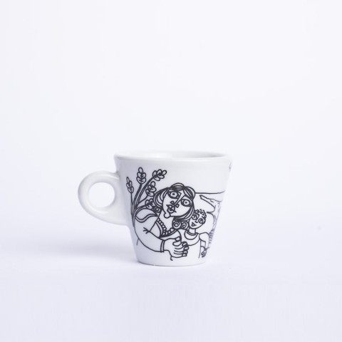 Coffee Cup with Saucer Taormina