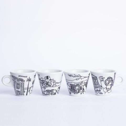 Coffee Cups in porcelain