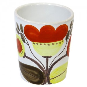 Handmade ceramic Glass Eolie de simone pottery