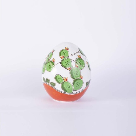 Easter Ceramic Egg Box Cactus De Simone Pottery
