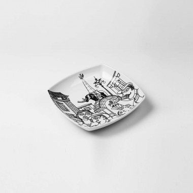 Squared plate Catania