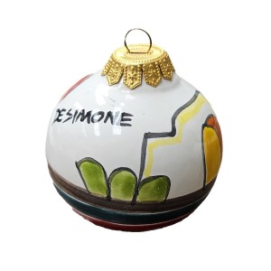 Palla di Natale Dammusi Ceramiche De Simone