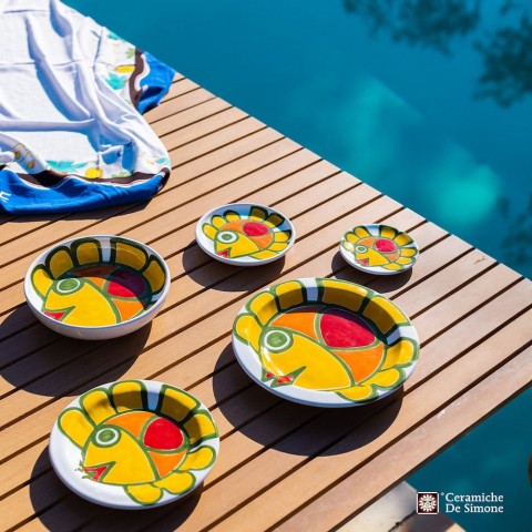 Round plate Panarea