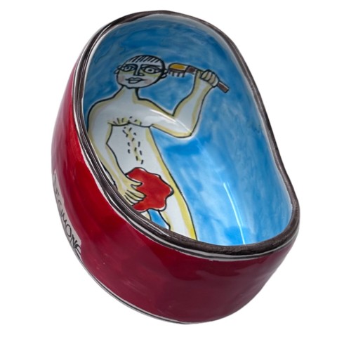 Soap Dish Holder ds him de simone pottery