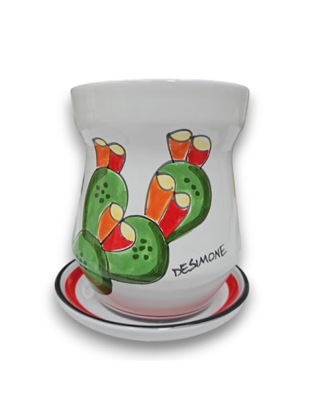 Scolaposate Folk Fichi d'India ceramiche de simone