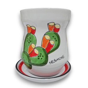 Drainer For Kitchen Utensils Folk Prickly Pears De Simone Pottery