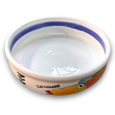 Handmade ceramic stand cake Centrepiece Lift Folk Fish