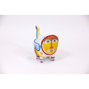 Lion Vase Folk LE204