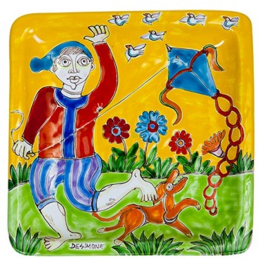 Piatto Quadrato 20x20 DS 06