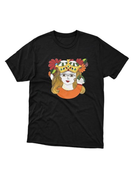 T-shirt unisex Ceramiche De Simone per Giusina Regina Gialla