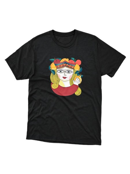T-shirt unisex Ceramiche De Simone per Giusina Regina Rossa
