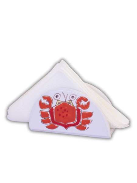 Napkin Ring Folk Crab Cancer