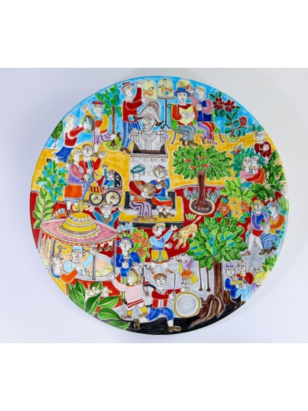 Circular Plate DS Il Giardino Pubblico