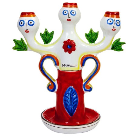 Candelabro in argilla CAN338