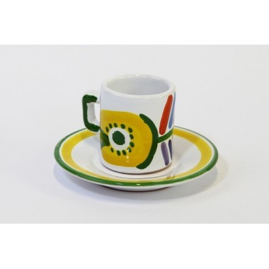 Coffee Cup with Saucer Filicudi