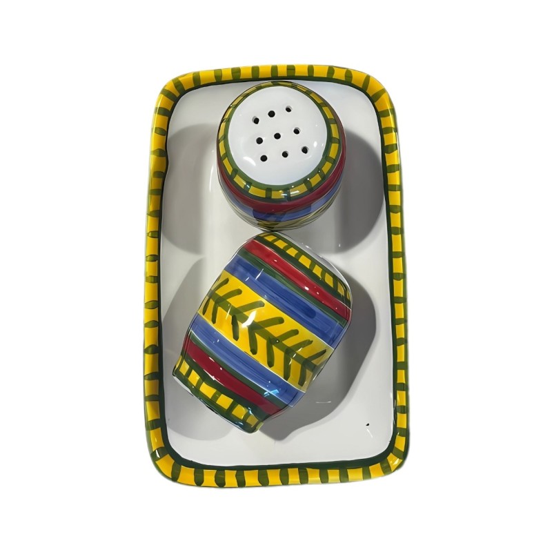 Set Sale e Pepe Vulcano Mangiallagro Ceramiche Artigianali De Simone