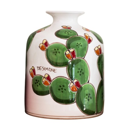 Vaso tondo Folk Fichi d'India VS583FC