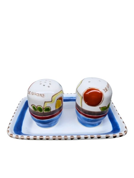 Set Sale Pepe artigianale Dammusi Ceramiche De Simone