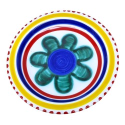 Piatto Tondo Alicudi PTAL Ceramiche De Simone