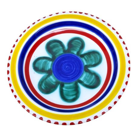 Piatto Tondo Alicudi PTAL Ceramiche De Simone
