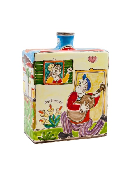 Bottiglia decorativa DS Serenata BT613DS-2 ceramiche de simone