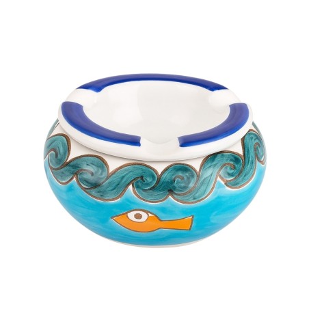 Posacenere antivento artigianale ceramiche de simone Gadir