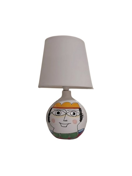 Base per lampada dipinta a mano Re Ceramiche siciliane De Simone