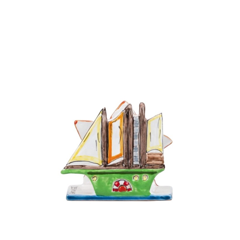 Napkin Ring Folk Ship PTV687FK-2