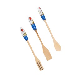 Handmade ceramic Kitchen utensils set Dammusi De Simone sicilian Pottery