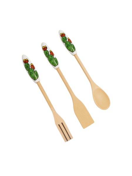 Kitchen utensils set Pricky Pear De Simone Pottery