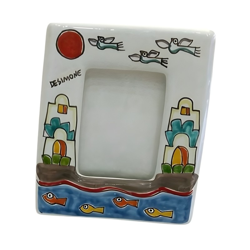 Photo frame Dammusi 16x19 cm PF06DA ceramiche de simone