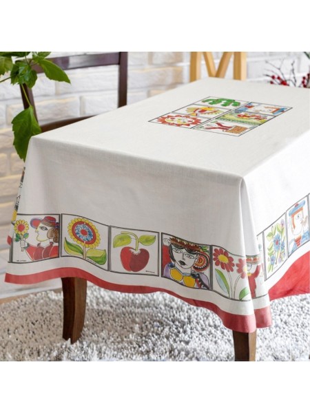 Square tablecloth Patchwork 155 x 155 cm