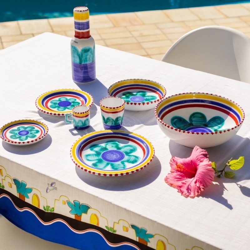 Rectangular tablecloth Dammusi De Simone Pottery
