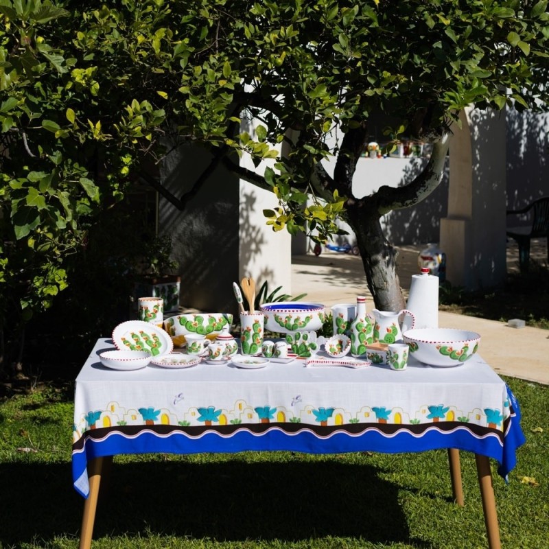 Rectangular tablecloth Dammusi De Simone Pottery