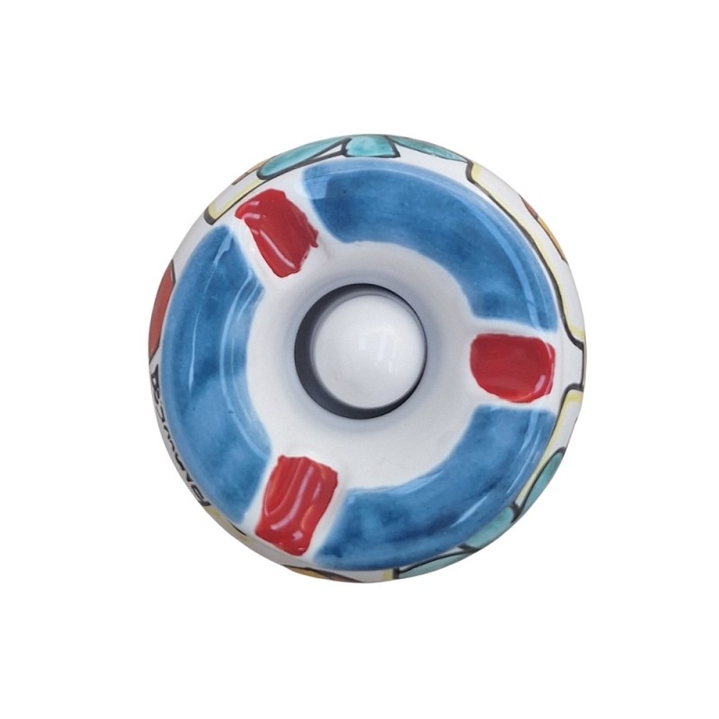 Posacenere artigianale antivento ceramiche de simone Dammusi