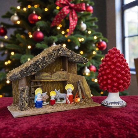 handmade Characters of the Nativity Scene de simone sicilian pottery