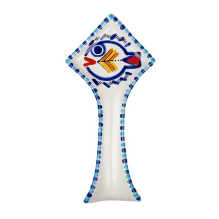 Kitchen handmade ceramic Spoon rest Levante De Simone Pottery