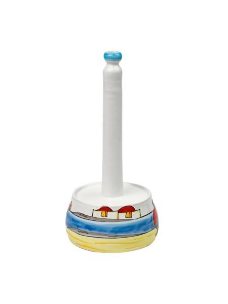 Kitchen roll holder Dammusi Elaborato De Simone Pottery