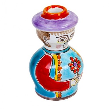 Portacandela ceramiche de simone Omino OMP246-5