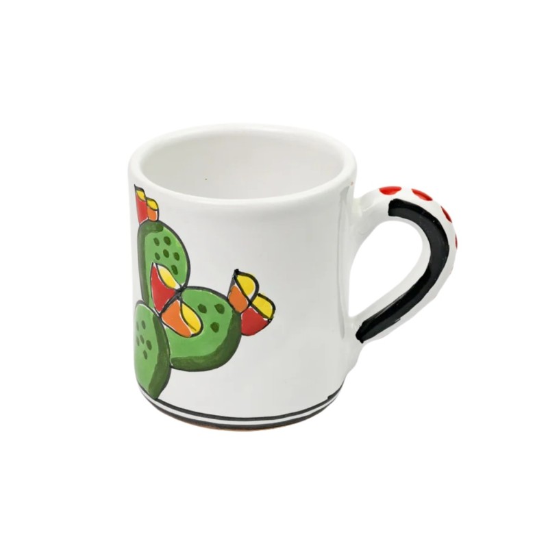 Mug Prickly Pears De Simone Sicilian Pottery