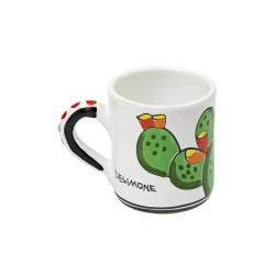 Tazza Fichi d'India Ceramiche siciliane De Simone