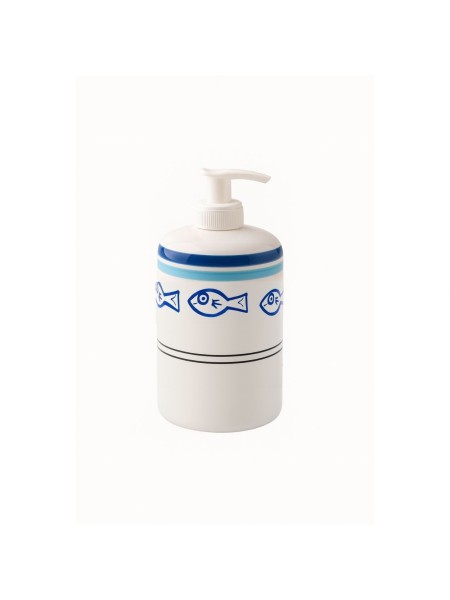 Dispenser Sapone in ceramica Corfù Ceramiche De Simone