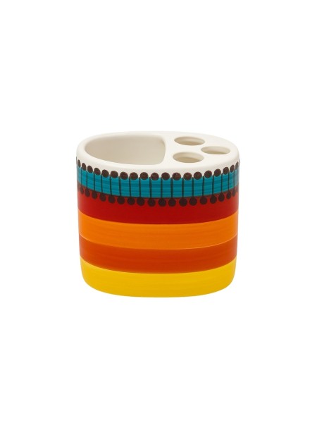 Portaspazzolini artigianale ceramiche siciliane de simone Pantelleria