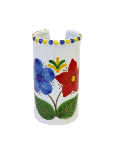 Portabicchieri artigianale Lampione ceramiche de simone