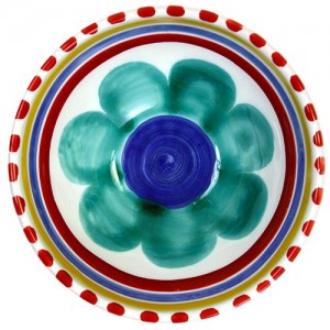 Sicilian handmade ceramic Bowl Alicudi CTLAL de simone pottery