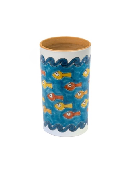 Portabottiglia utensili artigianale Gadir ceramiche de simone